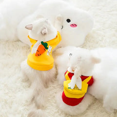 Cartoon Dog Clothes Cute Bow Tie Satchel Pet Clothing for Small Dogs Bargain Buzz