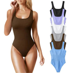 Seamless Tummy Slimming Leotard Bodysuit Bargain Buzz