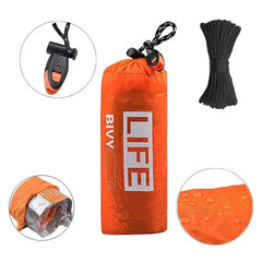 Survival Tube Emergency Tent With Whistle Bargain Buzz